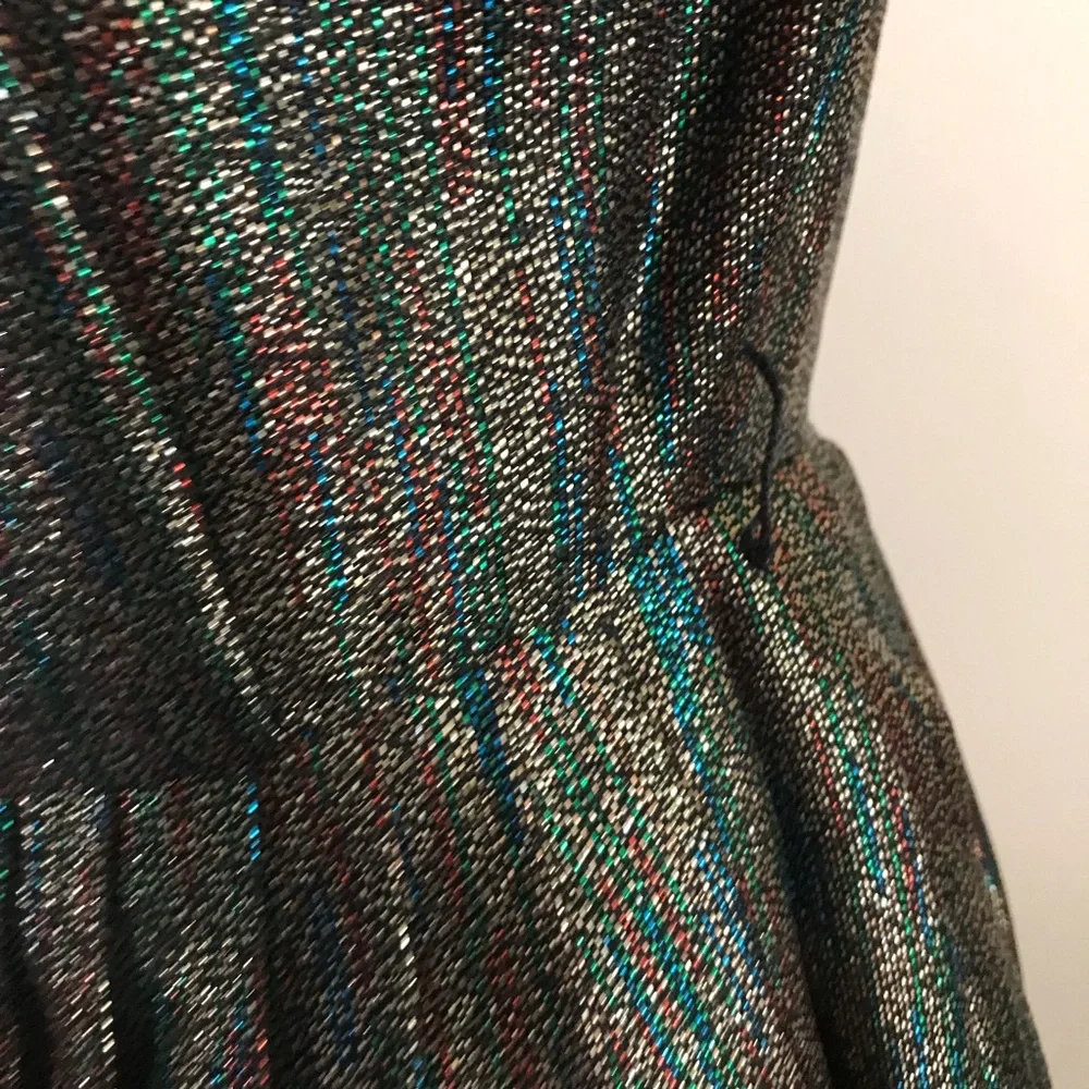 Vintage 50s Lurex Party Dress - Picture 7 of 8